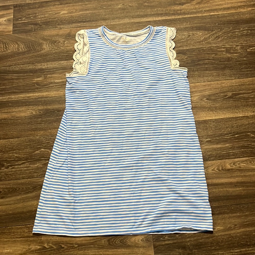 Lightweight stripped dress